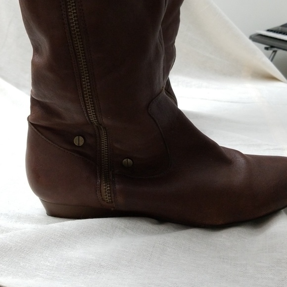 Jessica Simpson Katyia Over the Knee Brown Boots - Picture 5 of 8